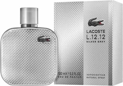 Eau de Parfum unisex Lacoste L.12.12 Silver Grey 100ml