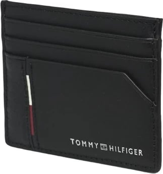 Portofol për meshkuj Tommy Hilfiger, i zi