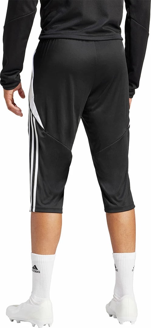 Pantallona sportive 3/4 për meshkuj adidas, të zeza