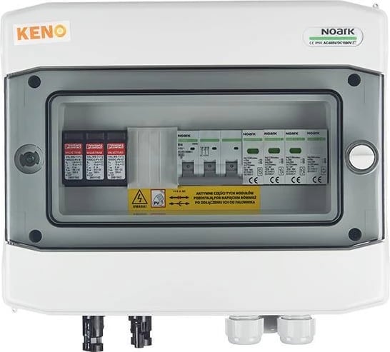 Ndërrues lidhës DC+AC SH-90 DCAC, Keno Energy, i bardhë