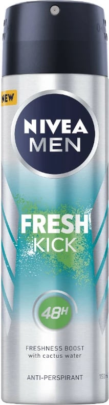 Deodorant spray për meshkuj Nivea Fresh Kick 150ml