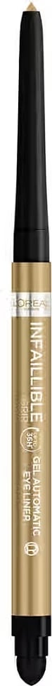 Eyeliner automatik xhel për sy L'Oreal Paris Infaillible Grip 36H për femra 14 Soft Gold 5g