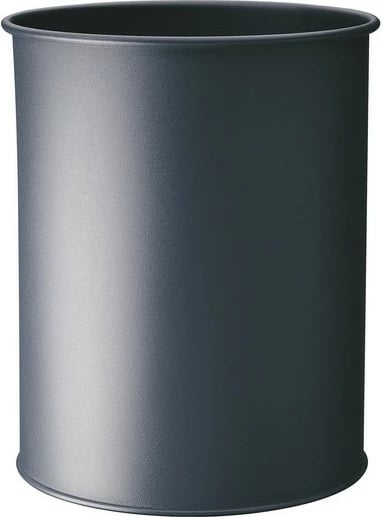 Kosh mbeturinash Durable metalik rrumbullak 15L, 315mm, silver