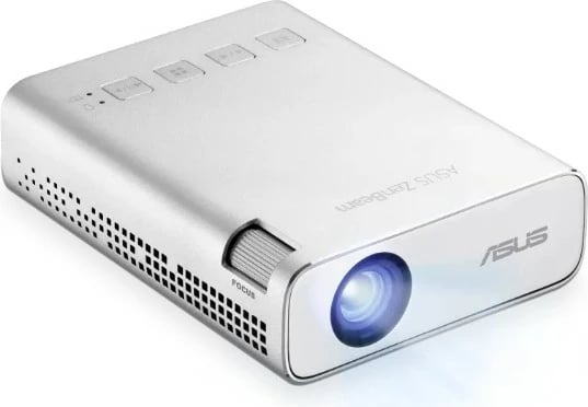 Projektor ASUS ZenBeam E1R, 200 ANSI lumens, LED, WVGA, argjendtë