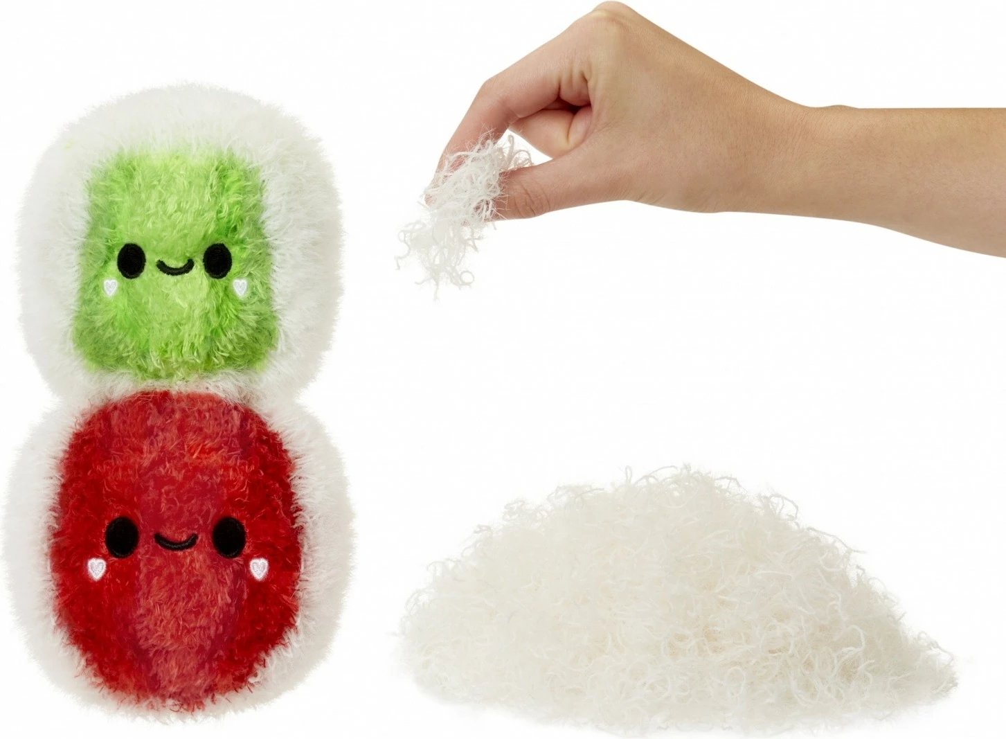 Lodër pelushi Fluffie Stuffiez Snowman, 10", multikolor