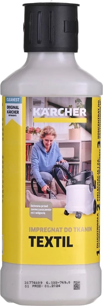 Set për pastrimin e makinës Kärcher 6.295-769, i bardhë