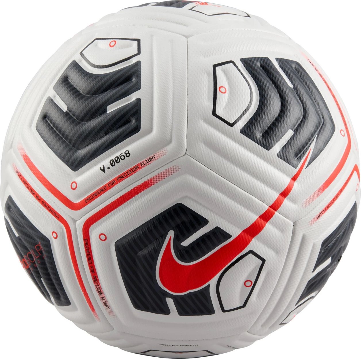 Top futbolli Nike, bardh e zi-portokalli