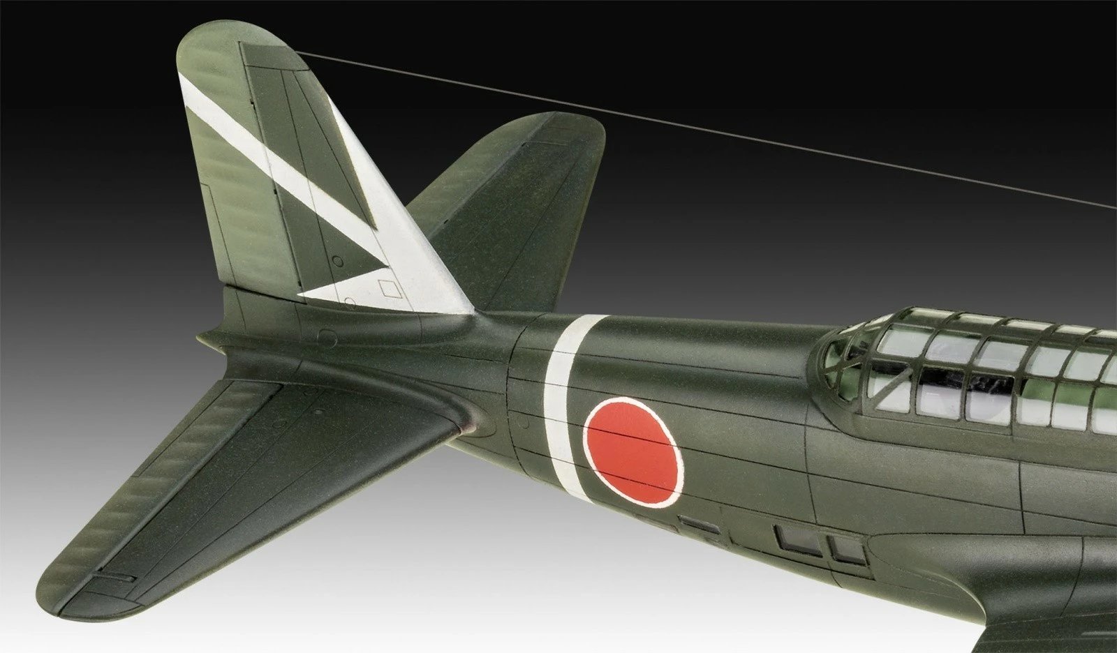 Model plastik avion Revell Ki-21-Ia "Sally", 1:72, 186 pjesë