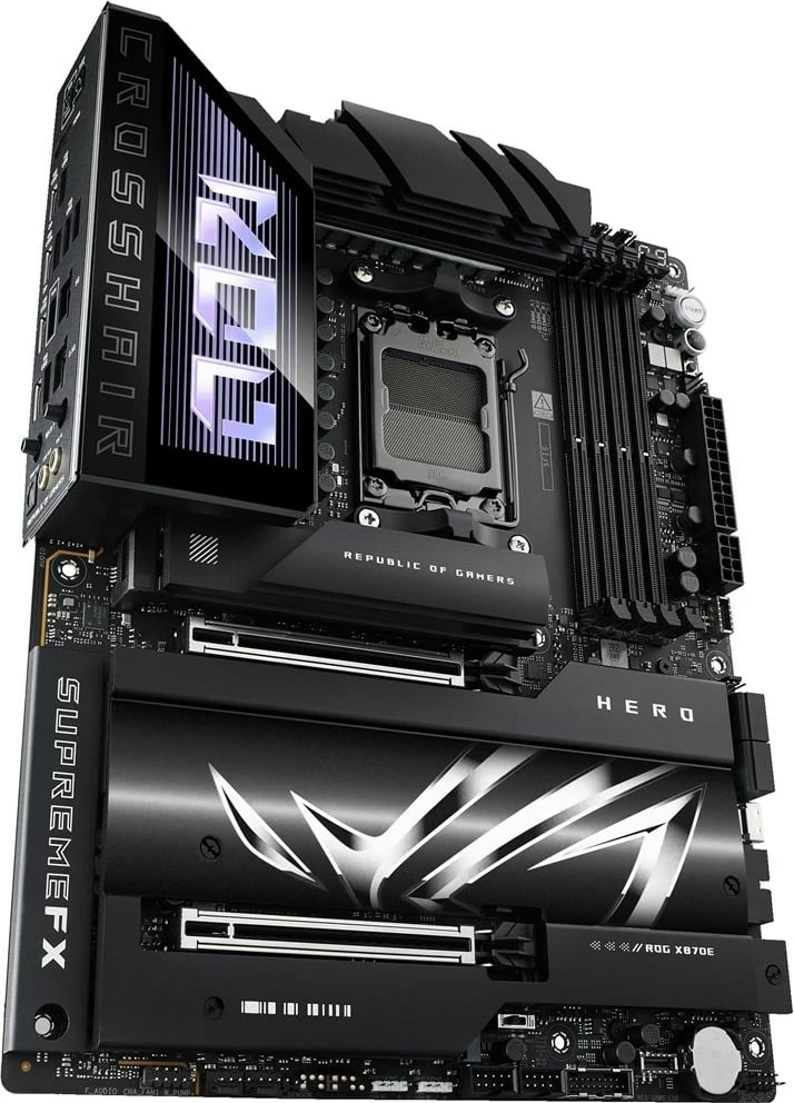 Pllakë amë ASUS ROG CROSSHAIR X870E HERO, Socket AM5, ATX Pllakë amë ASUS ROG CROSSHAIR X870E HERO, Socket AM5, ATX