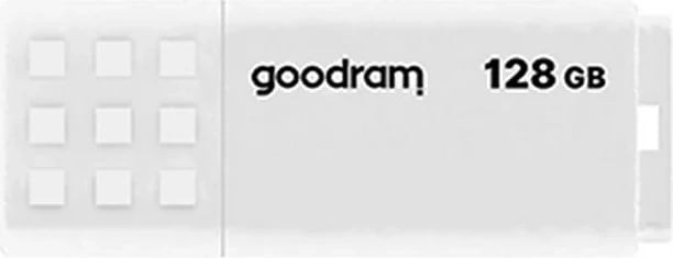 USB Flash Goodram UME2, 128 GB, USB Type-A 2.0, i bardhë