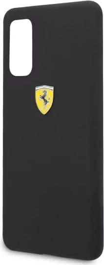 Mbështjellës Ferrari Hardcase FESSIHCS62BK për Samsung Galaxy S20 G980, silikon, zi