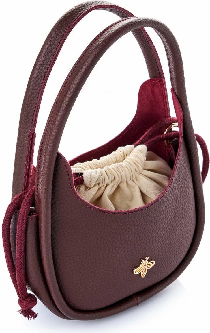 Çantë krahu Lucky Bees, Hedy, ngjyrë e kuqe e errët