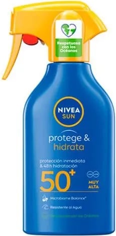 Spray për diell NIVEA Sun Protege & Hidrata unisex SPF 50+ 270ml