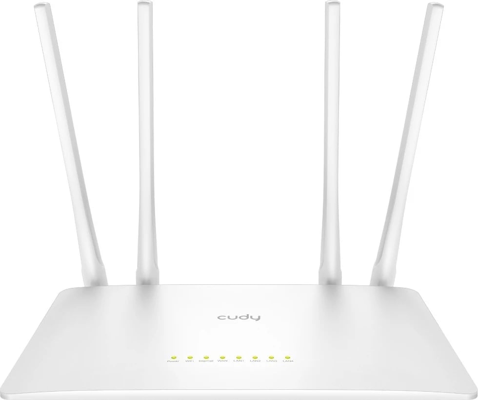 Router Cudy WR1200 AC1200 Dual Band, i bardhë