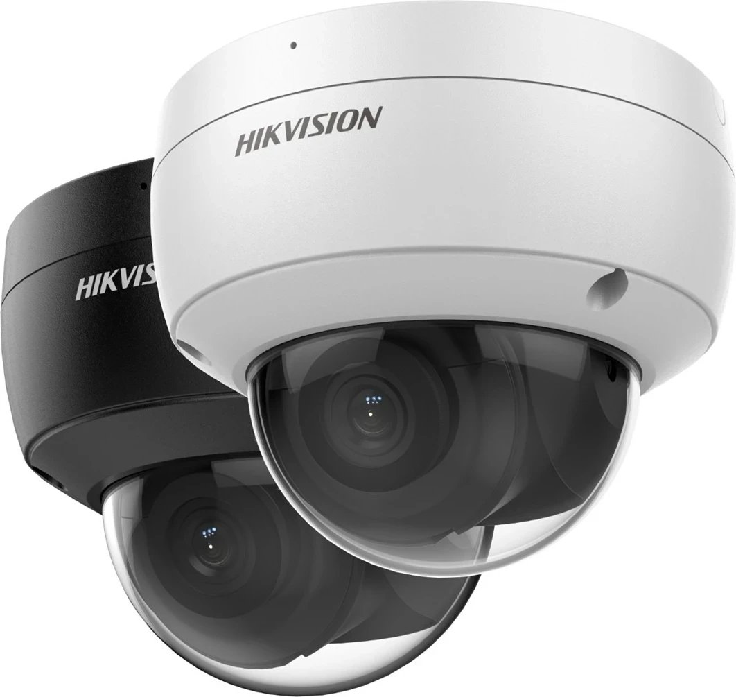 Kamerë dome Hikvision AcuSense IR DS-2CD2186G2-ISU(2.8mm), 8MP, Bardhë