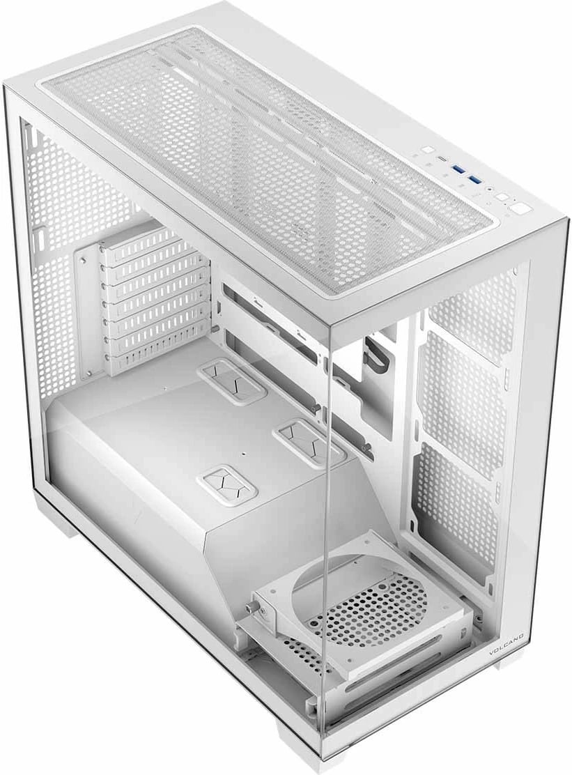 Kasë MODECOM STELLAR NF ARGB 20, Midi Tower, ATX/ITX/Micro ATX, e bardhë