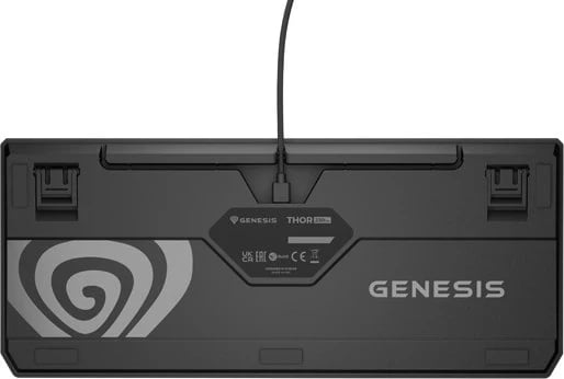 Tastierë mekanike Genesis Thor 230, TKL, RGB Outemu Red, gri e zezë