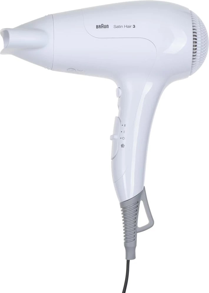 Tharëse flokësh Braun Satin Hair 3 HD380, 2000 W, Bardhë Tharëse flokësh Braun Satin Hair 3 HD380, 2000 W, Bardhë
