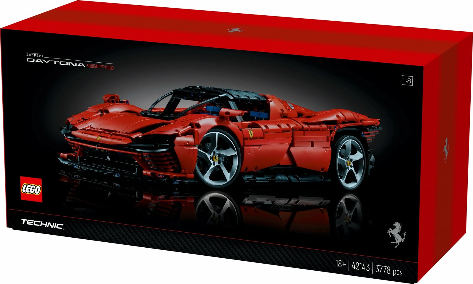 Set ndërtimi LEGO Technic Ferrari Daytona SP3, 3778 pjesë, plastikë, 6.99 kg Set ndërtimi LEGO Technic Ferrari Daytona SP3, 3778 pjesë, plastikë, 6.99 kg