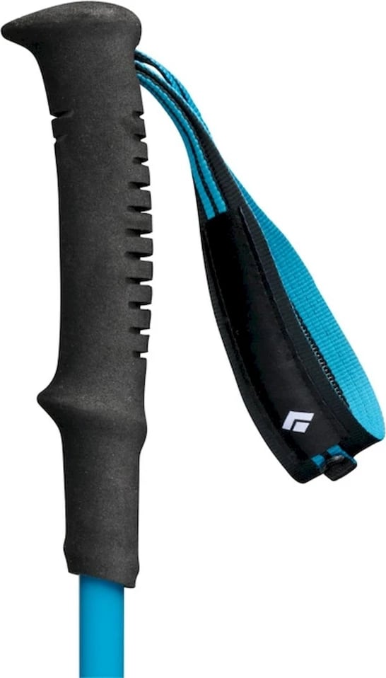 Shkop trekking Black Diamond Distance Carbon FLZ, i palosshëm, 125-140 cm, i zi