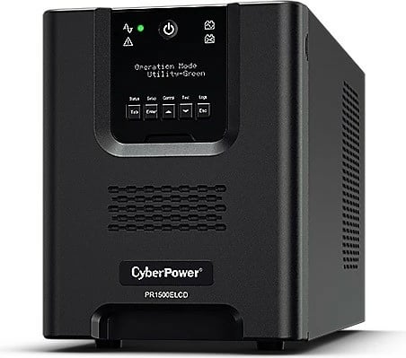 Kasë CyberPower PR1500ELCD, 1500 VA, 1350 W, e zezë