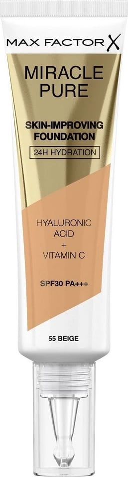 Fondatinë Max Factor Miracle Pure SPF30 PA+++ 55 Beige 30ml