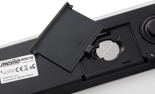 Peshore banjoje digjitale, Adler, MS 8156, kapacitet 150 kg, gradim 100 g, ekran LCD, xham i kalitur 6 mm, blu