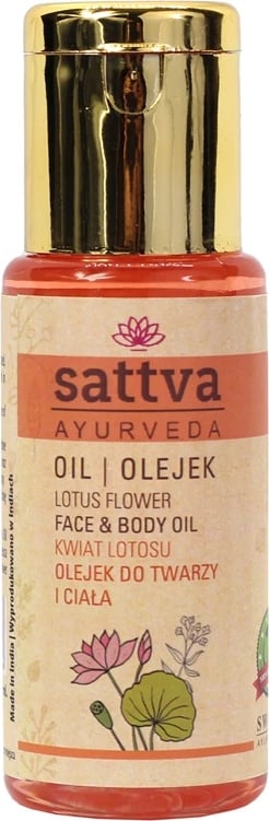 Vaj për fytyrë dhe trup për femra Sattva Lotus Flower, 50ml