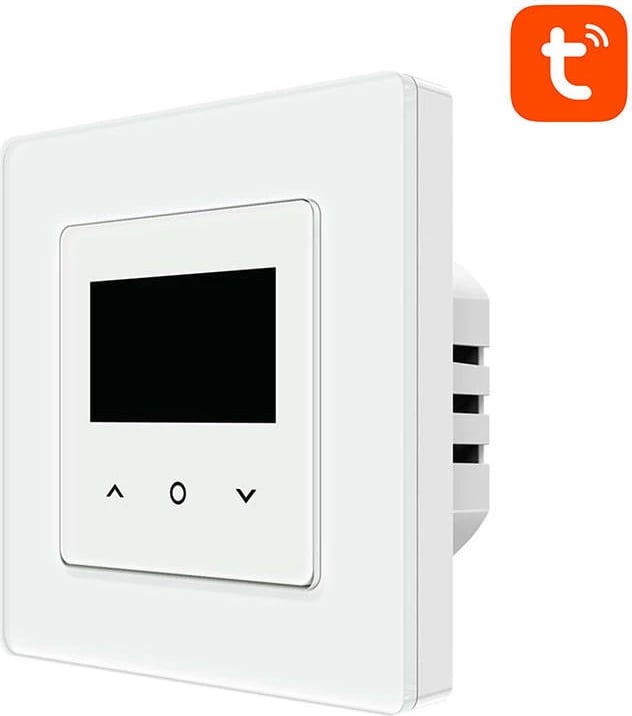 Termostat i mençur Avatto WT200-16A-W, për ngrohje elektrike, Wi-Fi, i bardhë