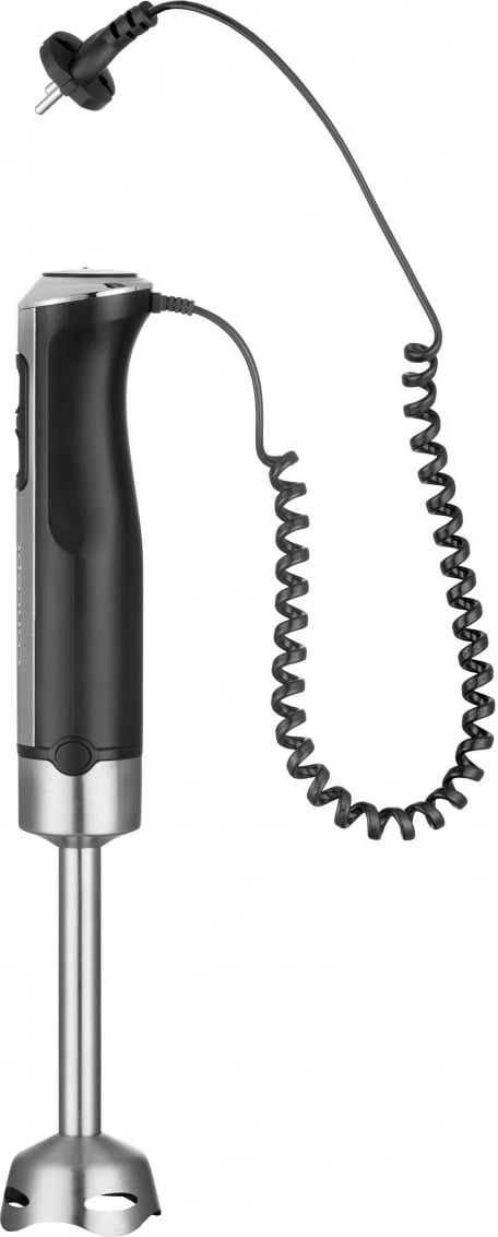 Blender dore Concept TM5520, 1500W, me chopper dhe tel për rrahje, Inox/zi, set