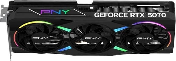 Kartelë grafike PNY GeForce RTX 5070 ARGB EPIC-X RGB, 12GB DDR7, PCI-E 5.0, e zezë