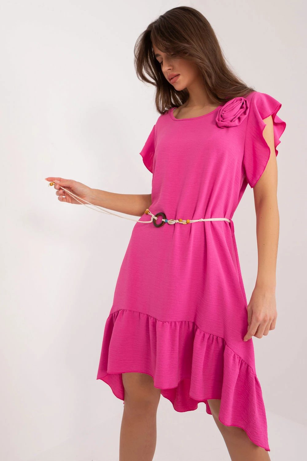 Fustan Italy Moda 195326, rozë
