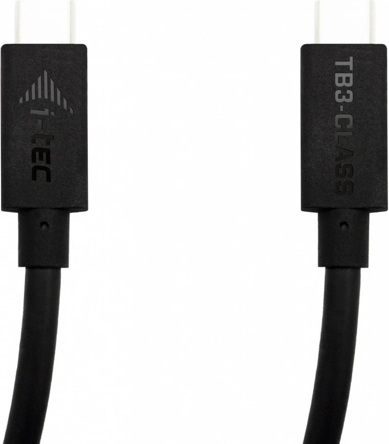 Kabllo Thunderbolt 3/4 i-tec TB3CBL150CM, 150 cm, e zezë