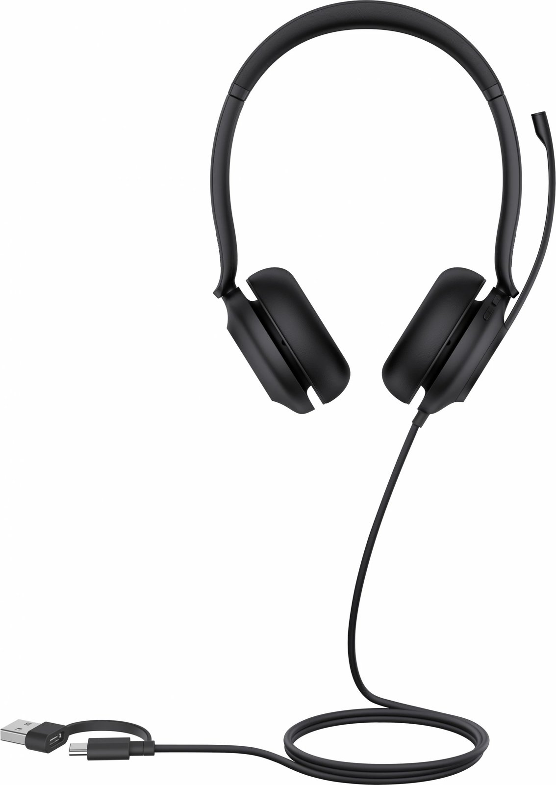 Kufje Yealink UH35, USB-C/A, Binaural, 20 - 20000 Hz, e zezë