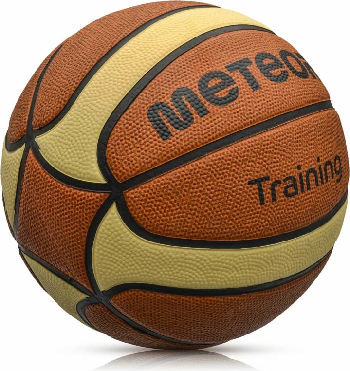 Top Basketbolli Meteor për të gjithë, ngjyrë kafe