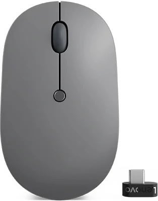 Maus wireless Lenovo Go USB-C 4Y51C21216, Gri Maus wireless Lenovo Go USB-C 4Y51C21216, Gri