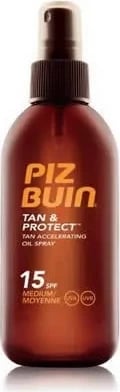 Vaj për nxirje dhe mbrojtje nga dielli Piz Buin Tan And Protect SPF15 unisex 150ml