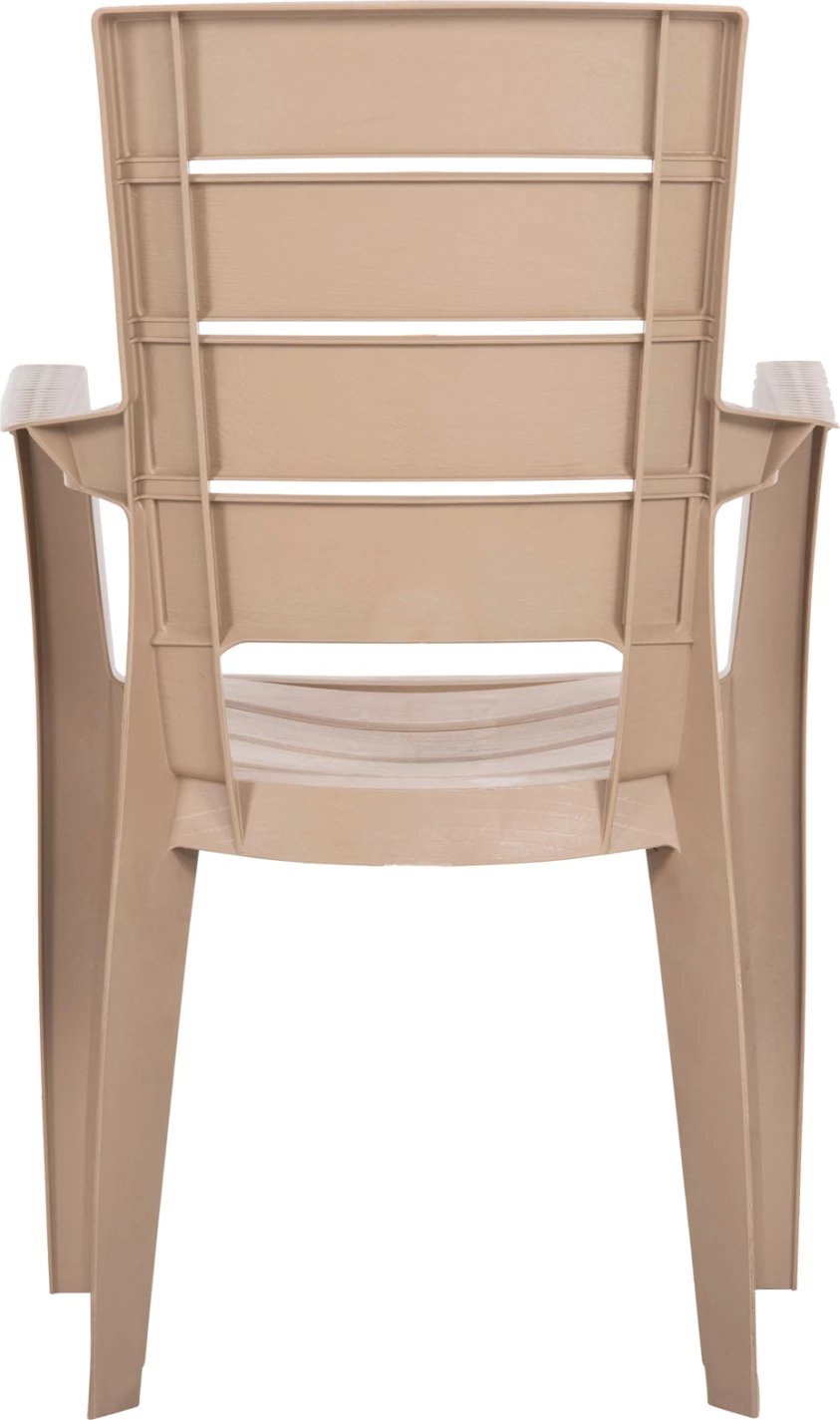 Karrige polipropileni DERYA FH6144.04 ngjyrë kapuçino 56.5x55x87H cm