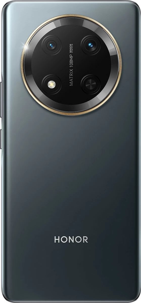 Celular Honor Magic7 Lite, 8 GB, 256 GB, 108 MP, Android 14, Ngjyrë e zezë, Titanium