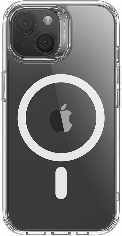 Mbështjellës ESR Classic Hybrid HaloLock me MagSafe për iPhone 15, Transparent