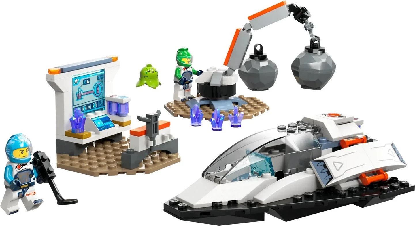 Set LEGO CITY 60429 Spaceship dhe Asteroid Discovery