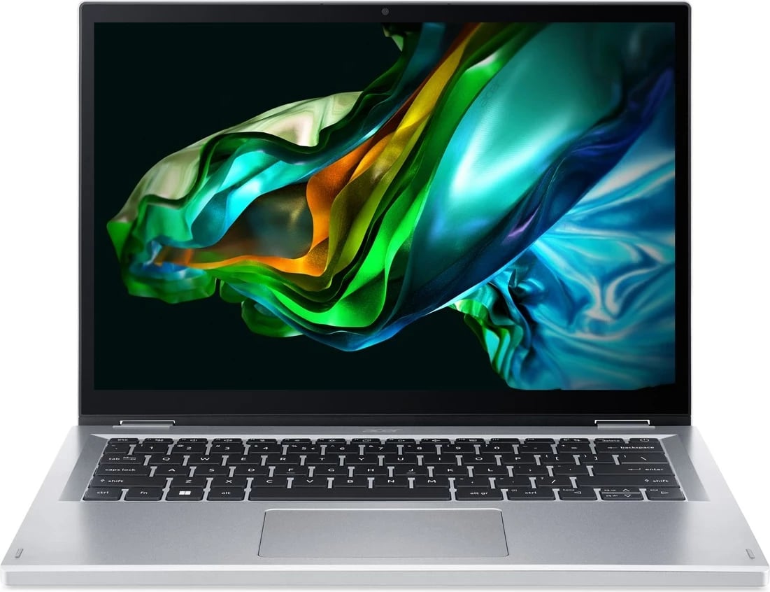 Laptop Acer Aspire 3 Spin 14 A3SP14-31PT-38YA, 14", Intel Core i3, 8 GB RAM, 256 GB SSD, Argjendtë