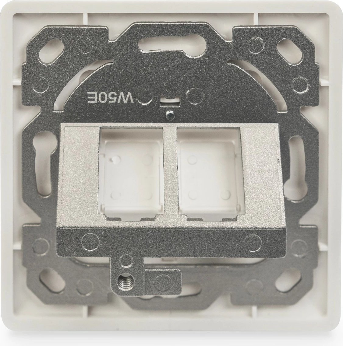 Panel Keystone Digitus 2 porta, i bardhë