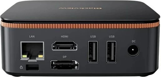 Kasë mini PC Blackview MP20 N150, 16GB RAM, 512GB SSD, Windows 11 Pro, e zezë