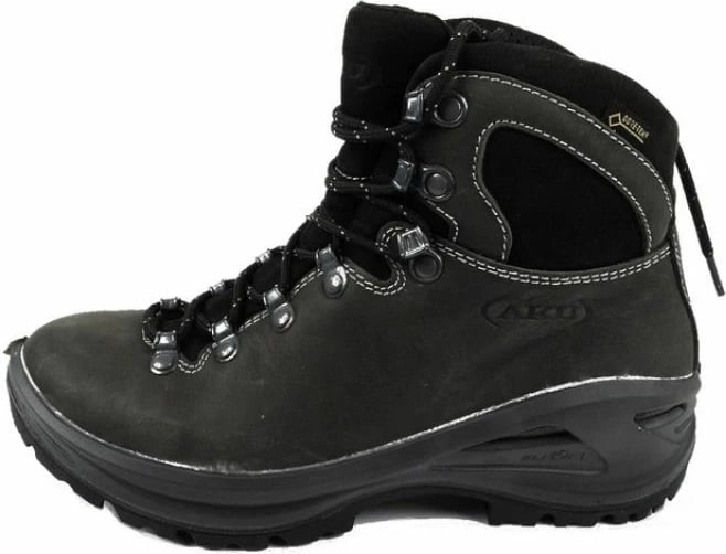 Këpucë trekking për meshkuj Aku, të zeza