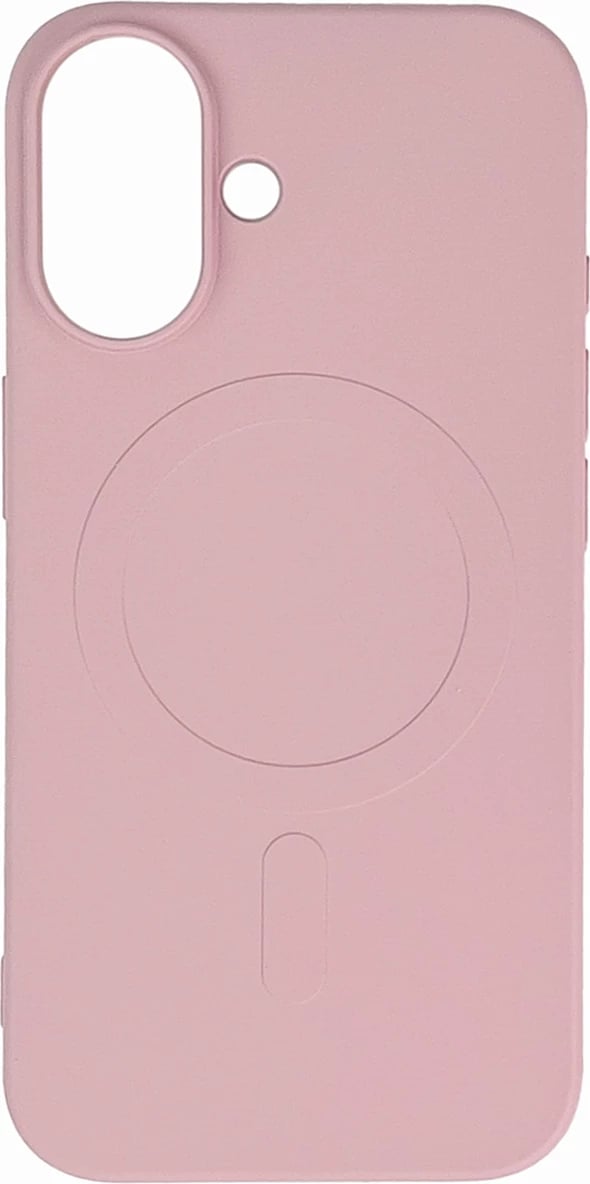Mbështjellës Wozinsky Liquid Silicone Case MagSafe për Samsung Galaxy S24 FE, Rozë e çelët