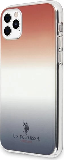 Mbështjellës U.S. Polo Assn. USHCN58TRDGRB për iPhone 11 Pro, Gradient kuq e kaltër