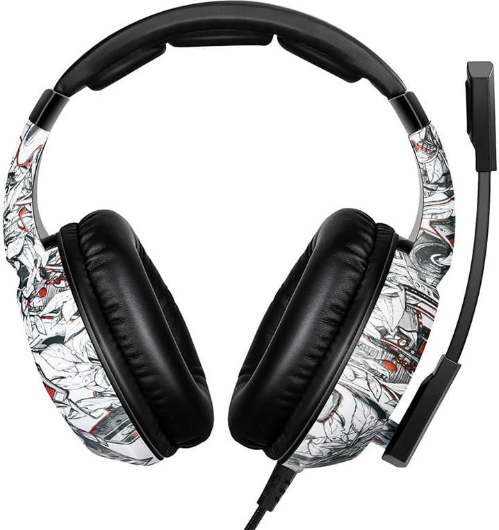 Kufje gaming ONIKUMA K19 Camou, me mikrofon, të bardha