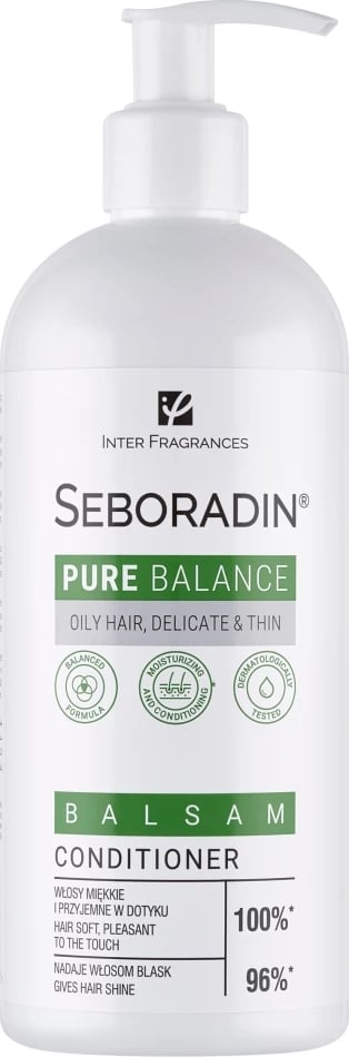 Balsam për flokë SEBORADIN Pure Balance për femra, 400ml