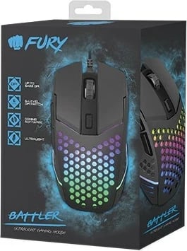 Maus FURY Battler Gaming, 6400 DPI, i zi